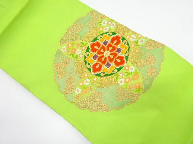 JAPANESE NAGOYA OBI / WOVEN CLASSICAL PATTERN